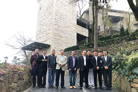 Huang Xianyang, Secretary of the Party Leadership Group and Director of the Forestry Department of Guangxi Zhuang Autonomous Region, and his party visited SHUIMOJIANGNAN for inspection and guidance