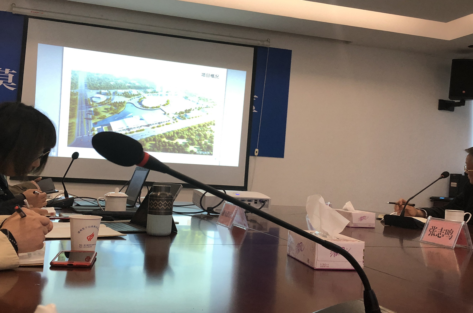 Expert Guidance Meeting for the Decoration Design of the Permanent Site of the United Nations Geographic Information Conference